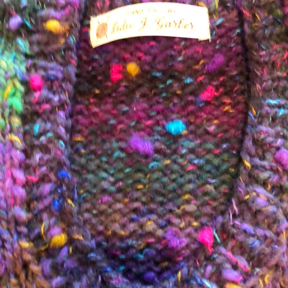 Multi Colored Pullover Sweater - Picture 4 of 4